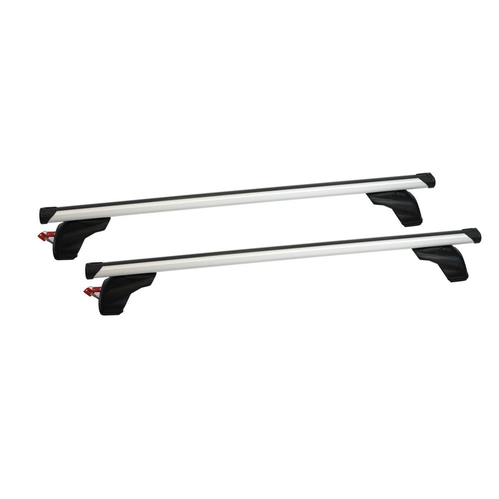 Σετ Μπάρες Οροφής Αλουμινίου με τα πόδια 110εκ για Ford Fiesta 3D 1989-2001 2τμχ  Pacific G3