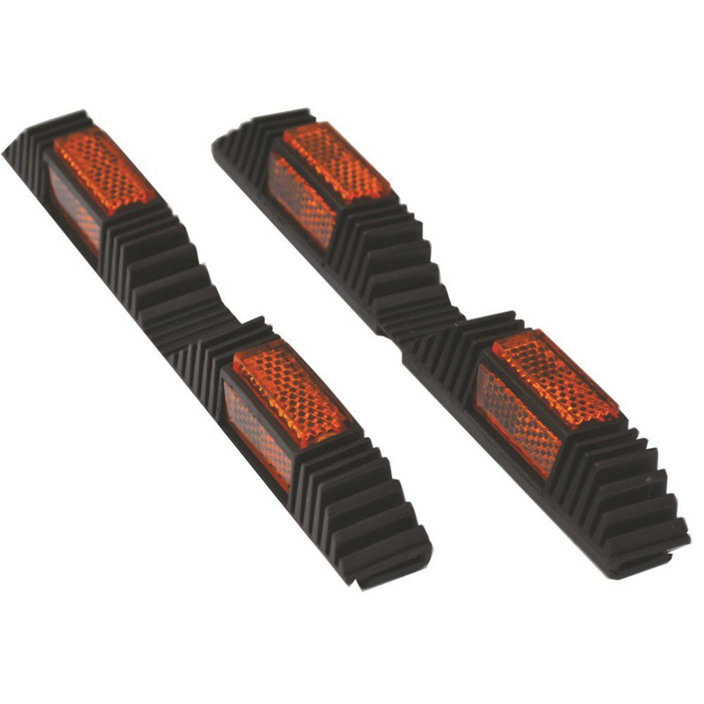 Αντικρουστικά φορετά κόκκινο-πορτοκαλί 2τμχ Autolegend