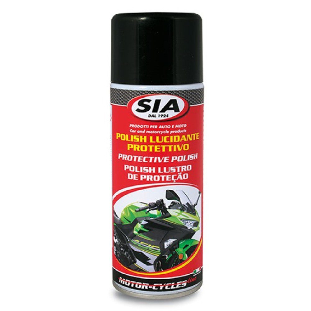 Γυαλιστικό Πλαστικών Moto 400ml 1τμχ Sia