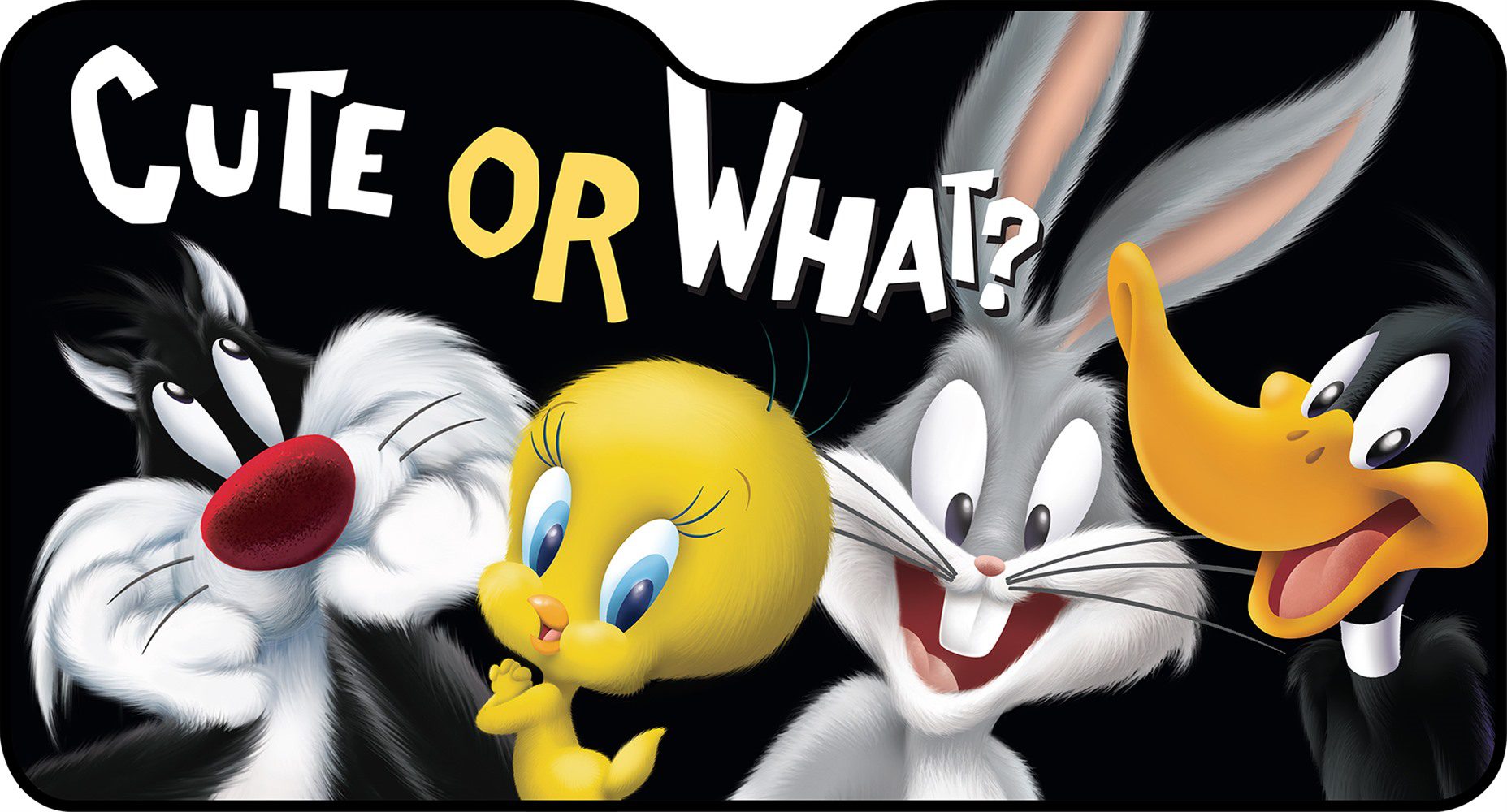 Ηλιοπροστασία Αυτοκινήτου 130x70cm Looney Tunes 1τμχ Colzani