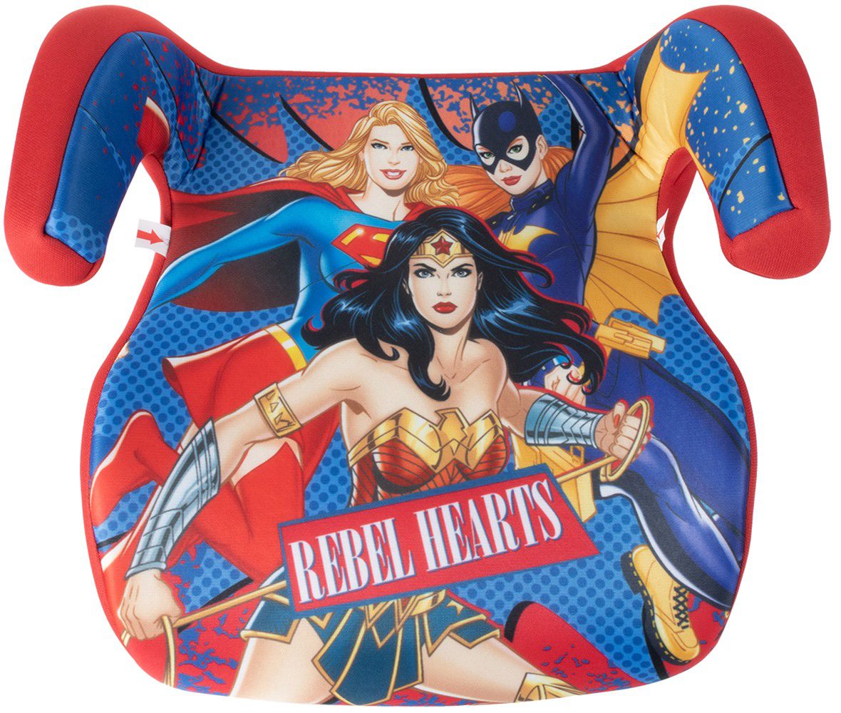 Καθισματάκι Αυτοκινήτου Booster Παιδικό 15-36kg Batgirl – Supergirl – Wonderwoman 1τμχ Colzani