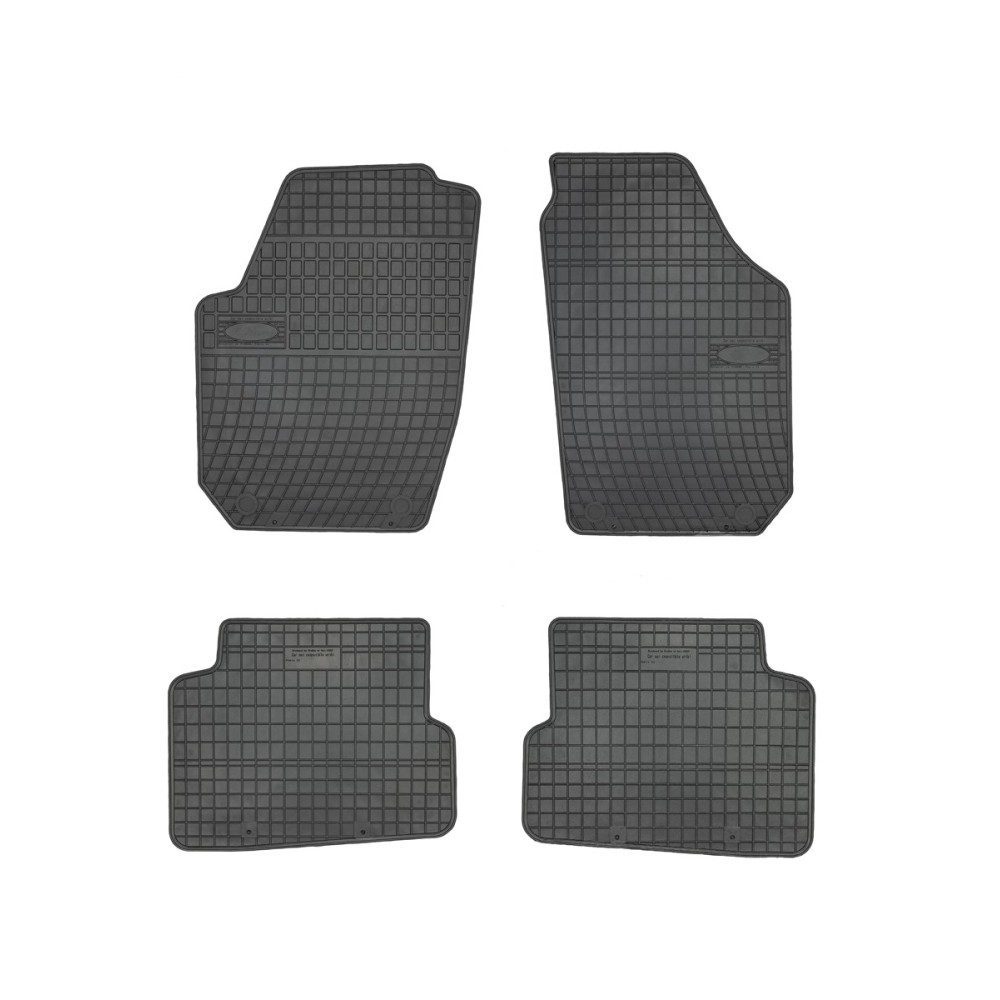 Πατάκια Αυτοκινήτου Λαστιχένια Skoda Fabia 2007-2014 – Seat Cordoba 2008-2010 4τμχ Frogum