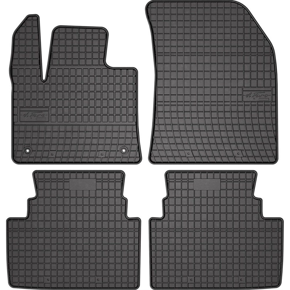 Πατάκια Αυτοκινήτου Λαστιχένια Citroen C5 Aircross 2018-> 4τμχ Frogum