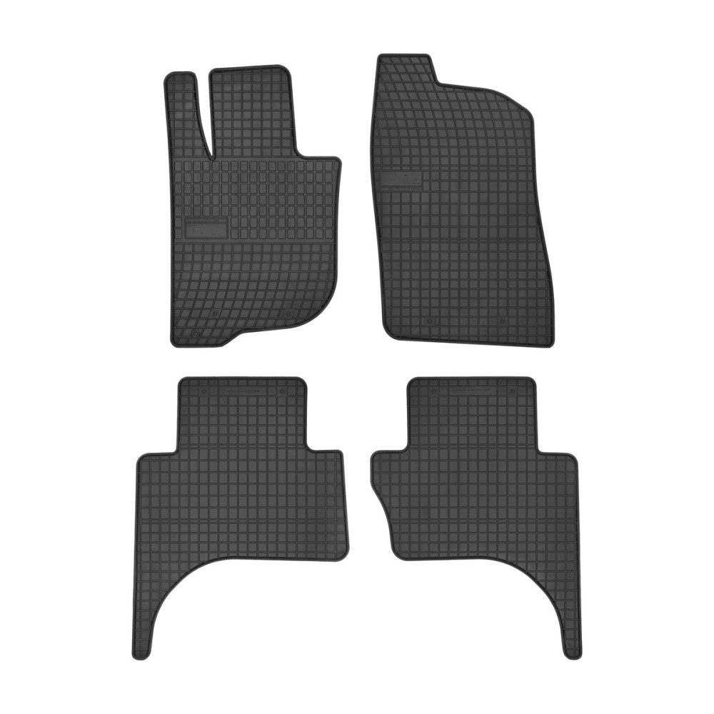 Πατάκια Αυτοκινήτου Λαστιχένια Mitsubishi L200 Double Cab 2016-2019 – Fiat Fullback 2016-> 4τμχ Frogum