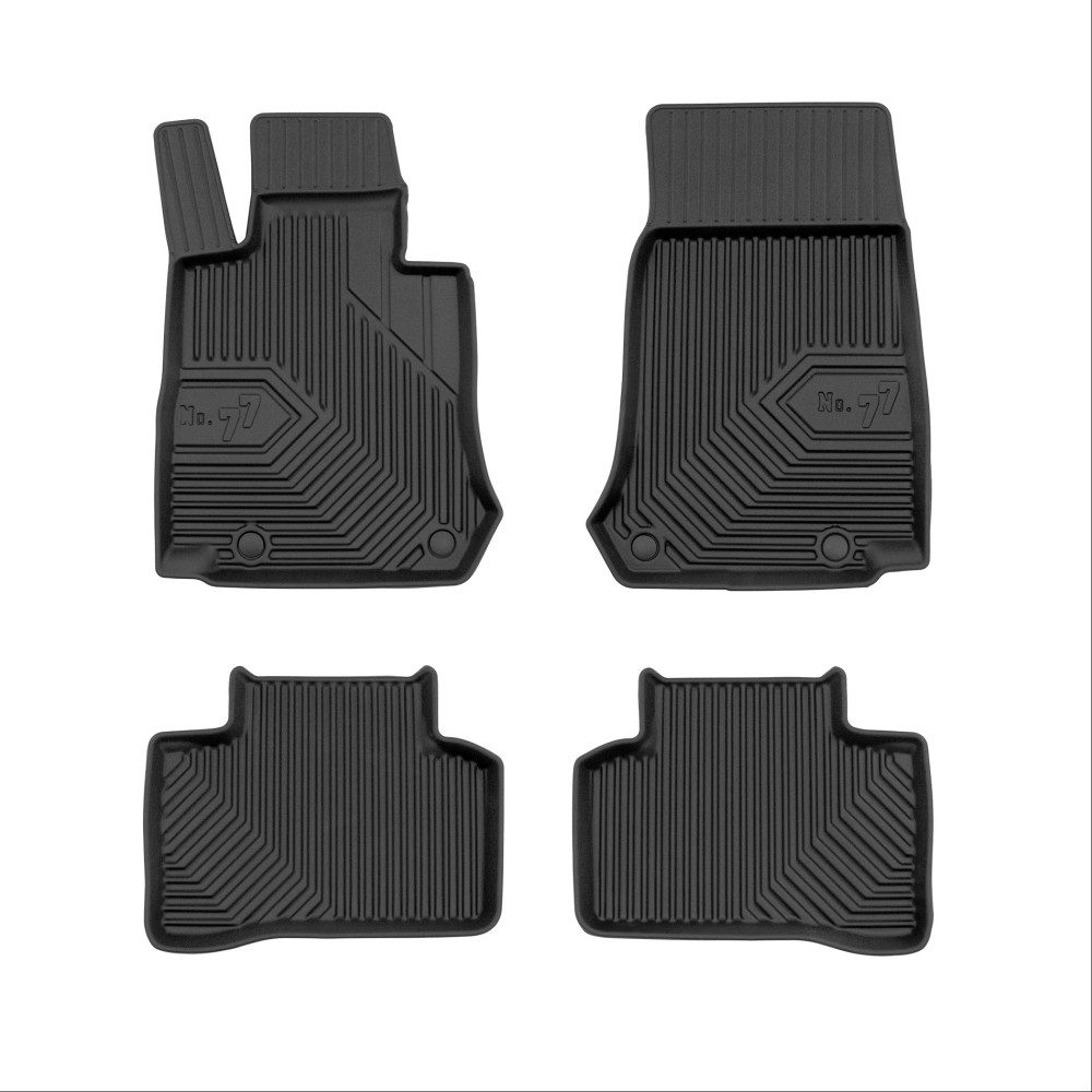 Πατάκια Αυτοκινήτου No77 Σκαφάκια για Mercedes GLC Class C253/X253 2015-2022 4τμχ Frogum