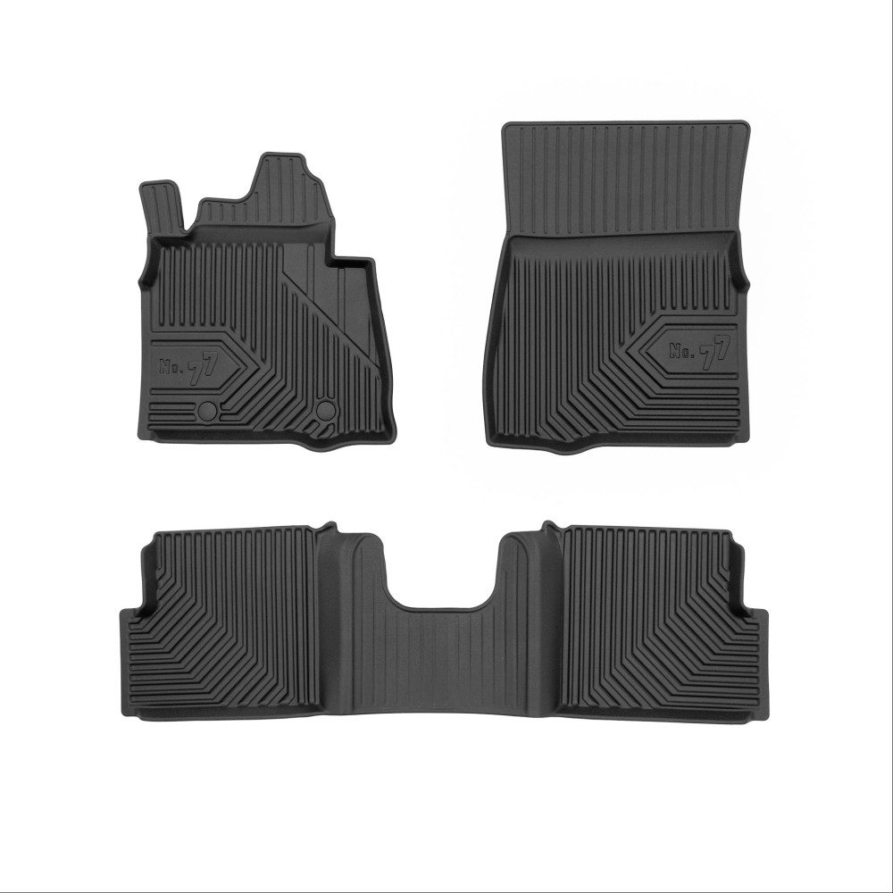 Πατάκια Αυτοκινήτου No77 Σκαφάκια για Mercedes G’ Class W463 1990-2018 3τμχ Frogum