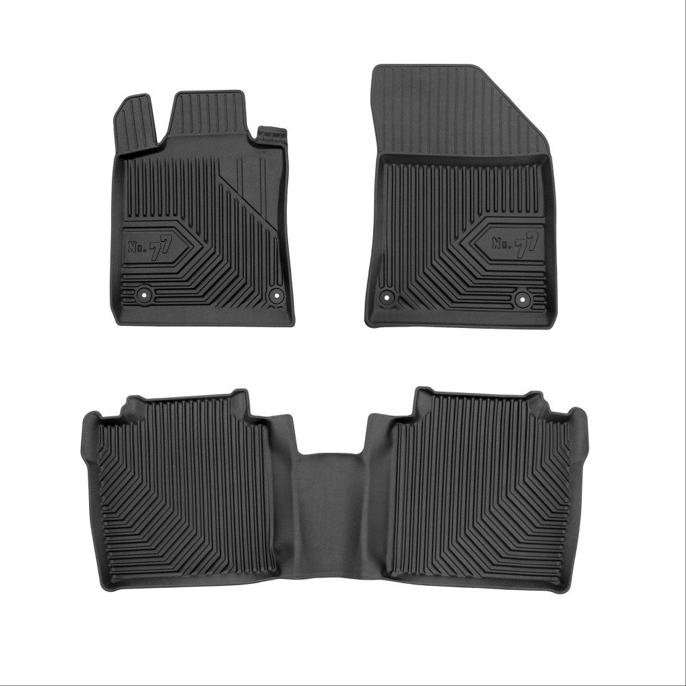 Πατάκια Αυτοκινήτου No77 Σκαφάκια για DS DS9 2020-> 3τμχ Frogum