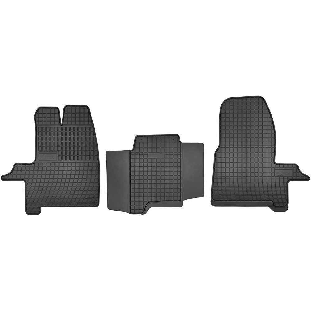 Πατάκια Λάστιχο Ford Custom 2012-> – Transit 2014-> 3τμχ Frogum