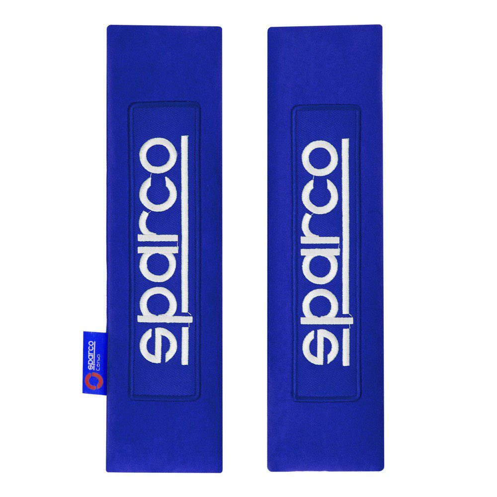 Μαξιλαράκια ζώνης μπλε 2τμχ Sparco