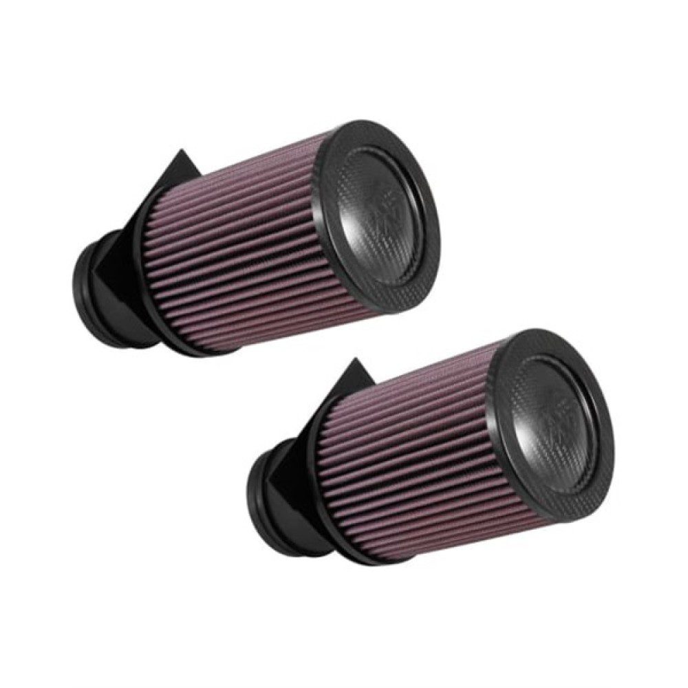 Φίλτρο Αέρος Ελευθέρας Ροής 2τμχ Audi R8 5.2lt – Lamborghini ύψος:168mm K&N