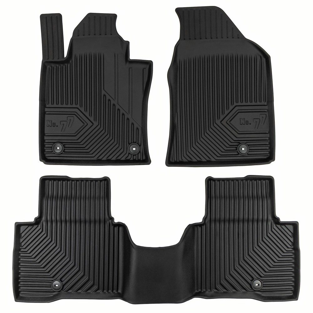 Πατάκια Αυτοκινήτου No77 Σκαφάκια για KGM Actyon suv 2024-> 3τμχ Frogum