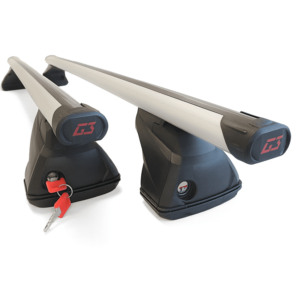 Μπάρες Οροφής Αλουμινίου Pacific αντοχής 50kg 127cm 2τμχ G3