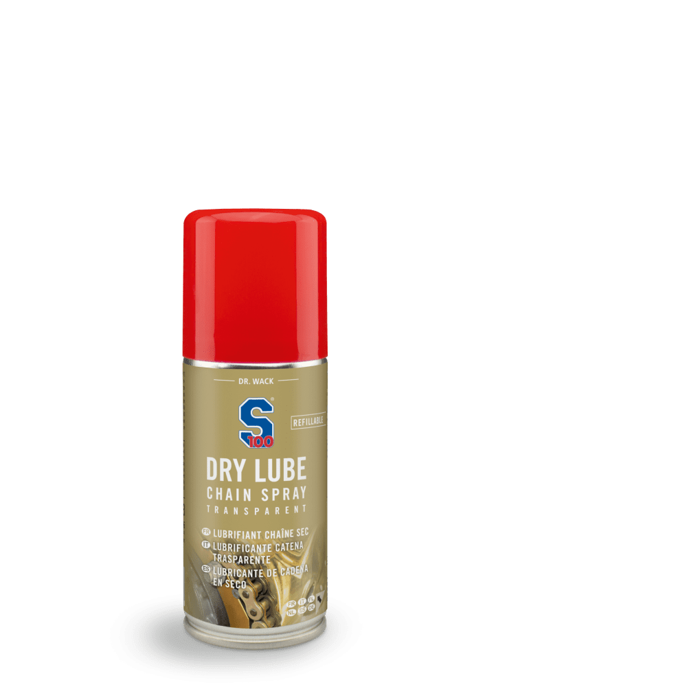 S100 Σπρέι Λίπανσης Αλυσίδας Μοτοσυκλέτας Ξηρού Τύπου 100ml Dr. Wack